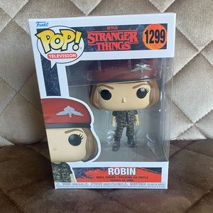 Stranger Things Robbin Funko Pop Vinyl Figure